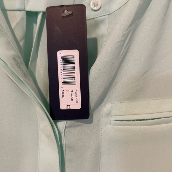 NWT “NDYJ” Mint Color Blouse 3/4” Sleeves - Picture 3 of 6